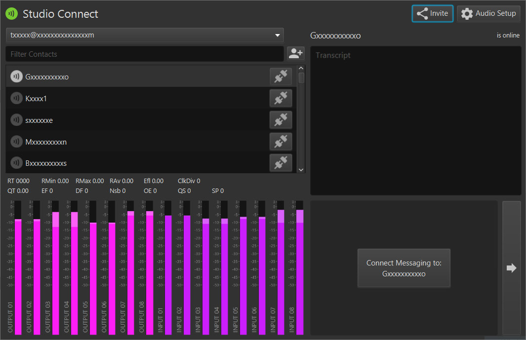 Studio Connect — Peer-to-peer, post-quantum encrypted audio